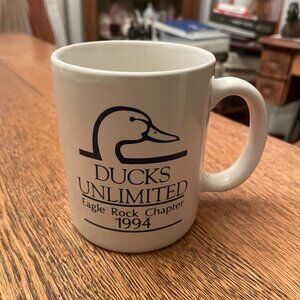 Vintage Ducks Unlimited Eagle Rock Chapter (Idaho Falls ID) 1994 Coffee Cup Mug